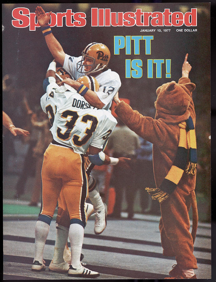 University Of Pittsburgh Qb Matt Cavanaugh, 1977 Sugar Bowl Sports Illustrated Cover Photograph by Sports Illustrated