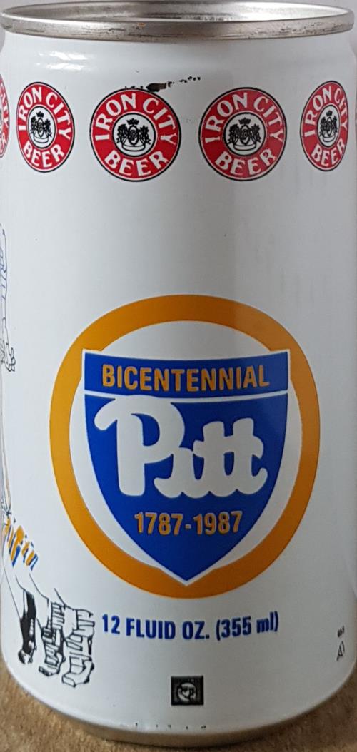IRON CITY-Beer-355mL-PITT - BICENTENNIAL-United States